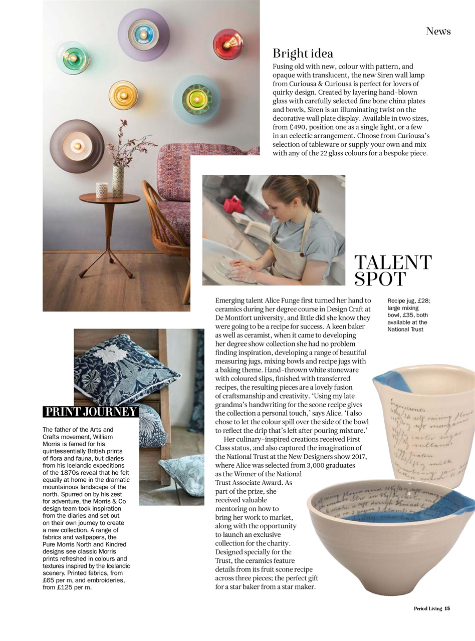 Period Living Magazine Preview Pages