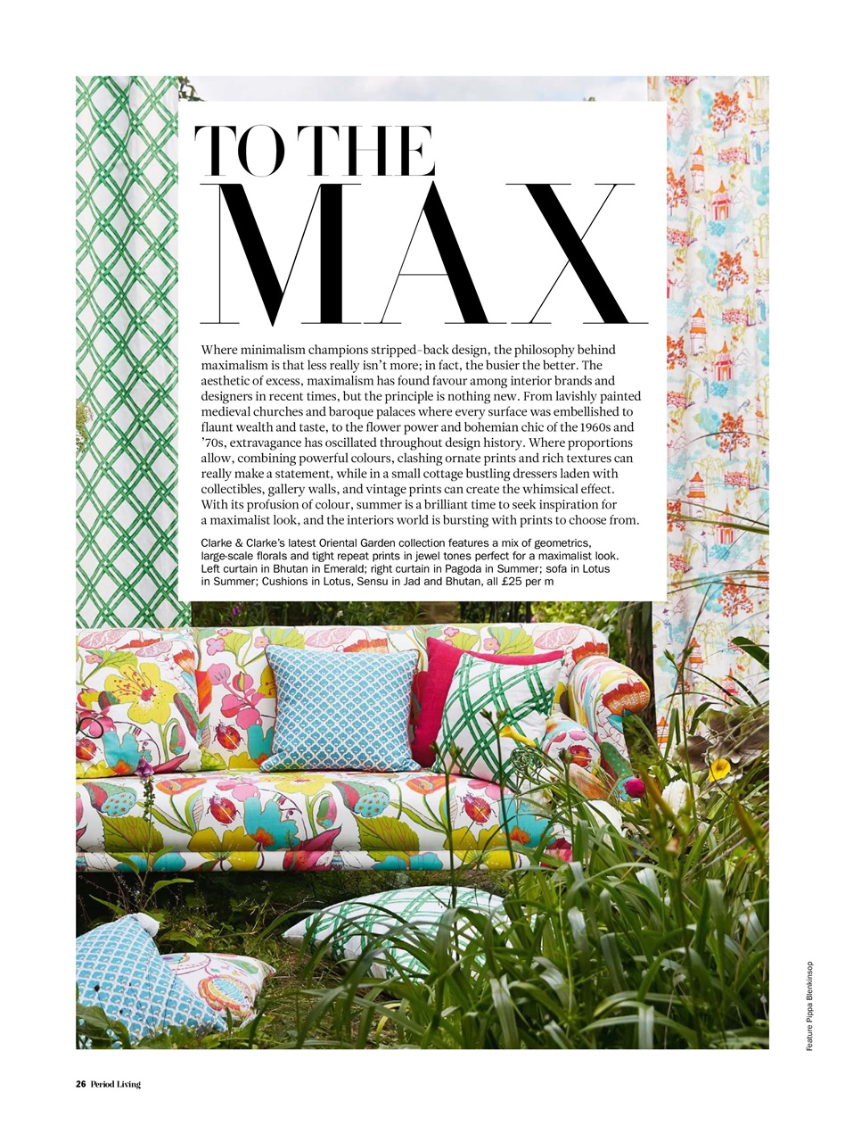 Period Living Magazine Preview Pages