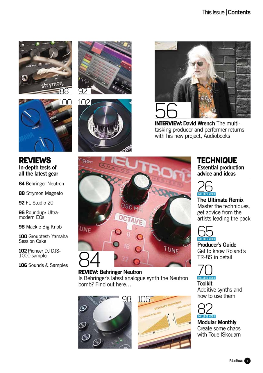 Future Music Preview Pages