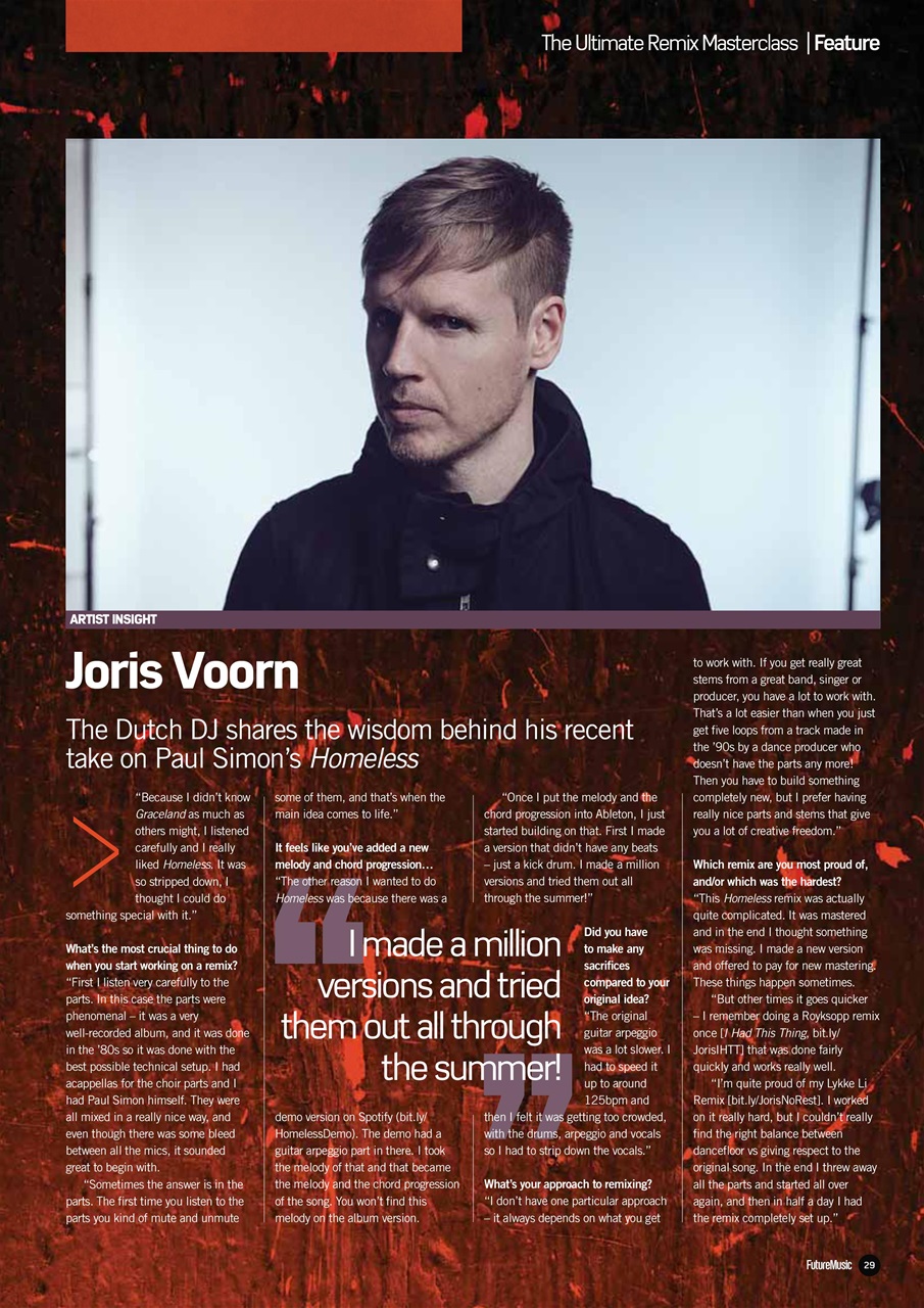 Future Music Preview Pages