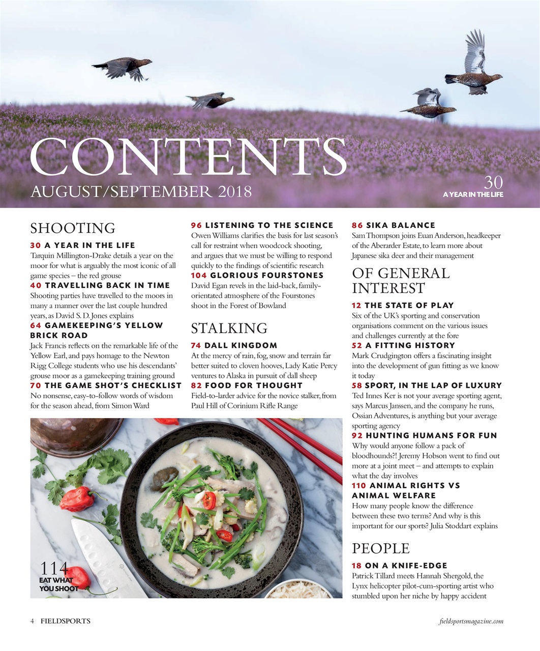 Fieldsports Journal Preview Pages