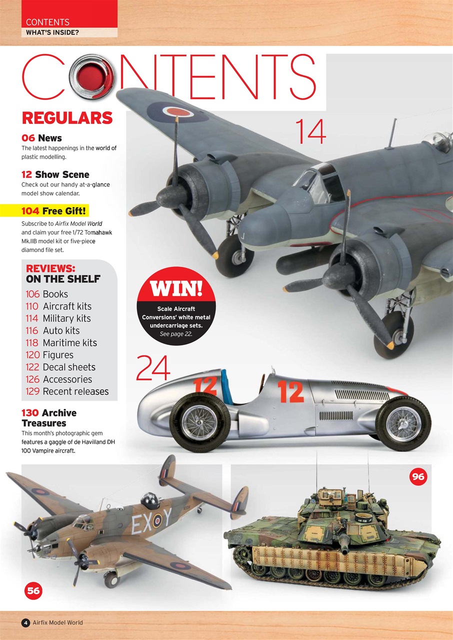 Airfix Model World Preview Pages