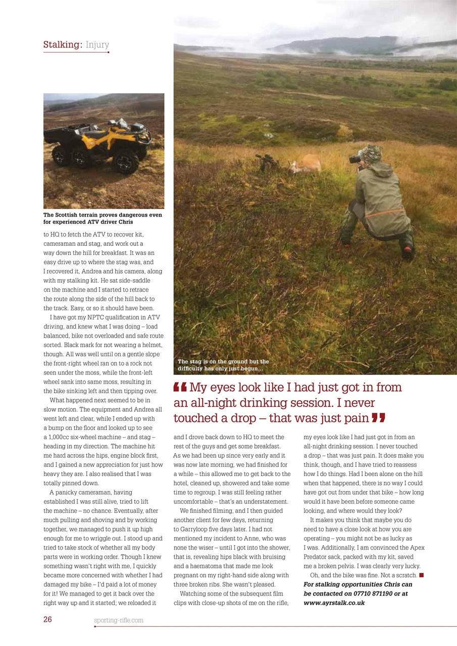 Sporting Rifle Preview Pages