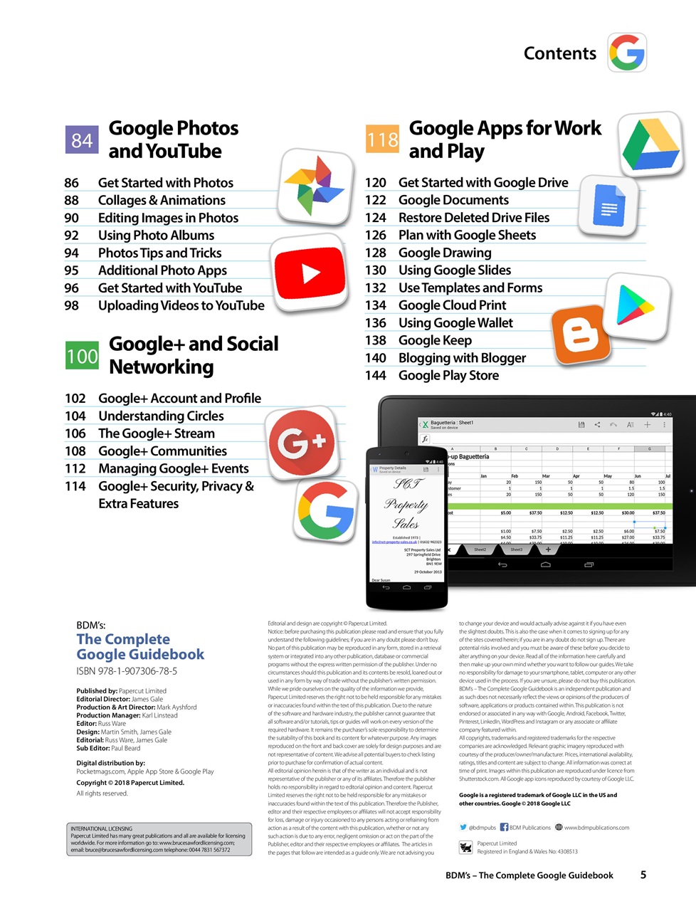 Android User Preview Pages
