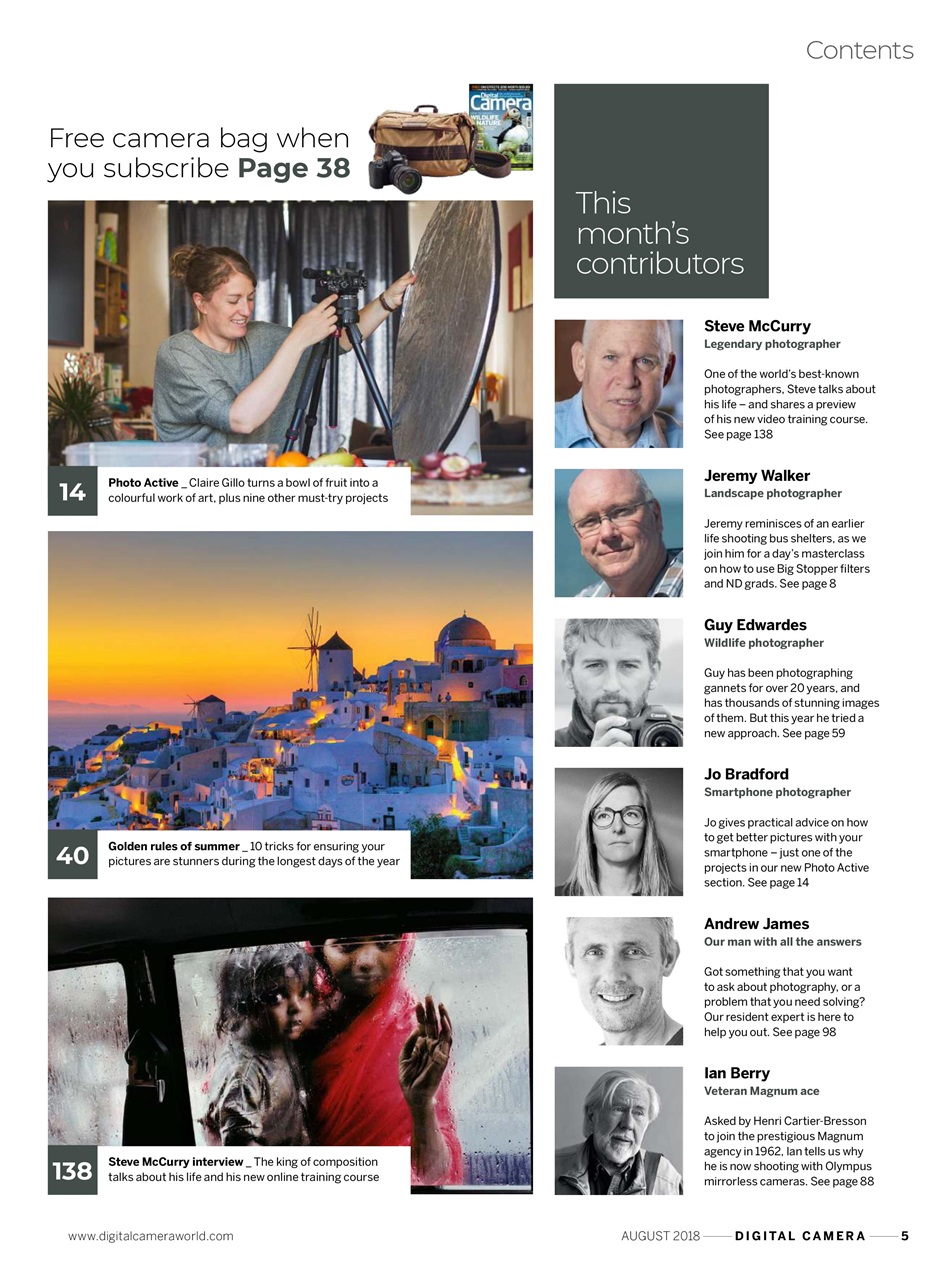 Digital Camera Magazine Preview Pages