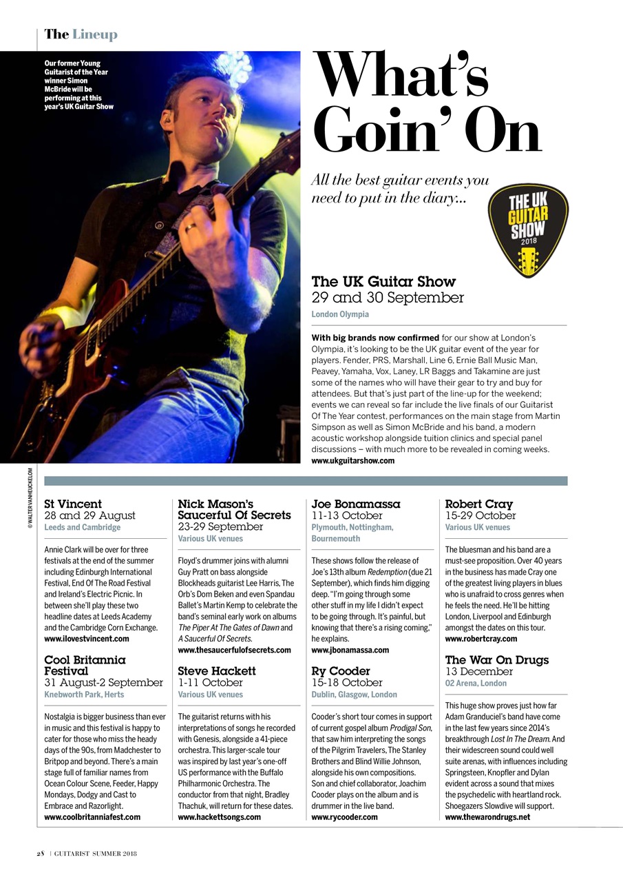 Guitarist Preview Pages