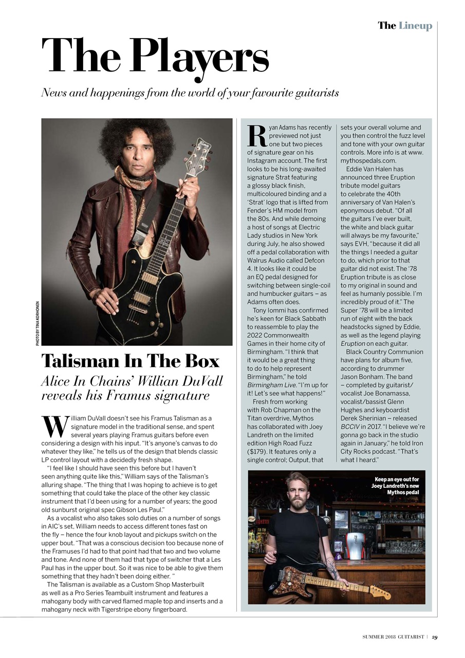 Guitarist Preview Pages