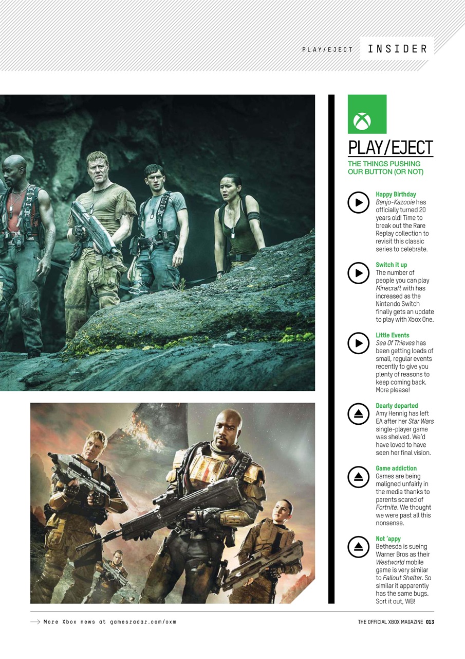 Official Xbox Magazine (UK Edition) Preview Pages