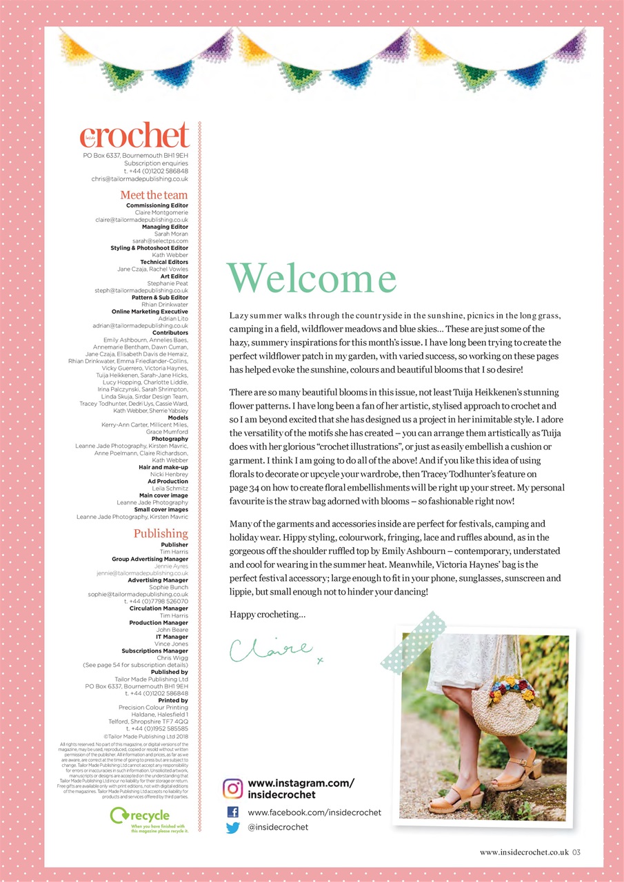 Inside Crochet Preview Pages