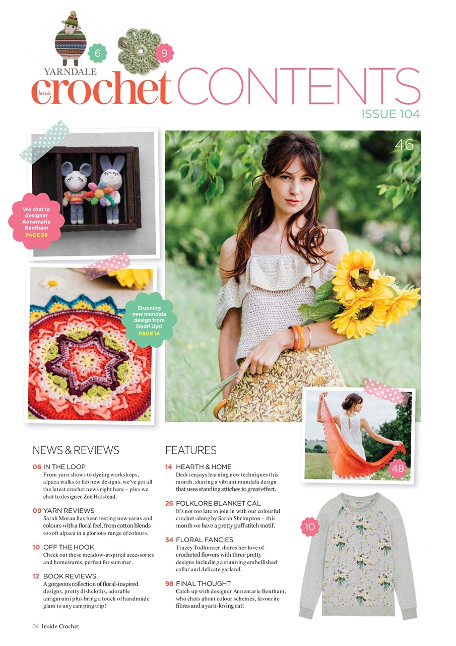 Inside Crochet Preview Pages