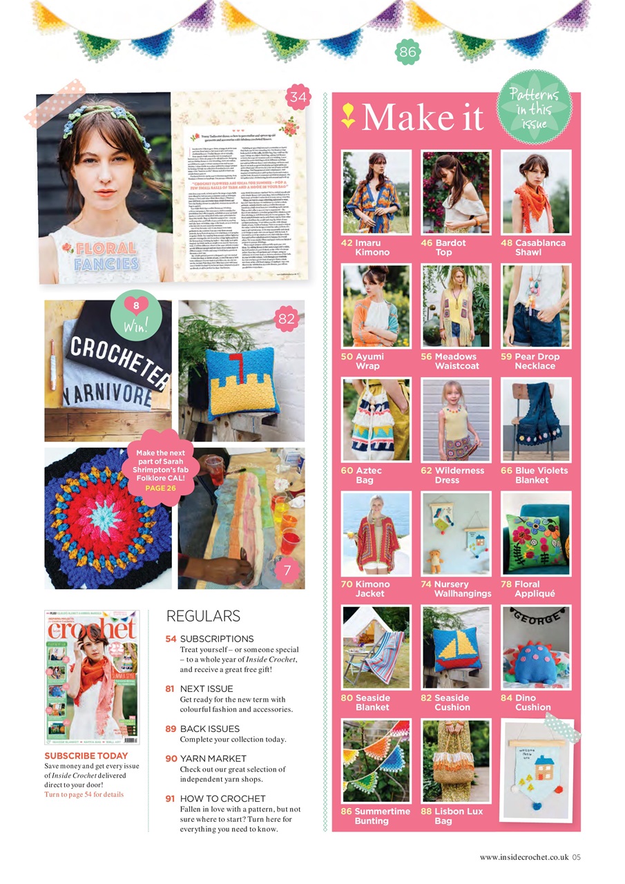 Inside Crochet Preview Pages