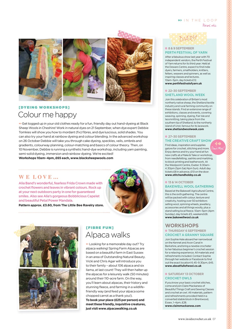 Inside Crochet Preview Pages