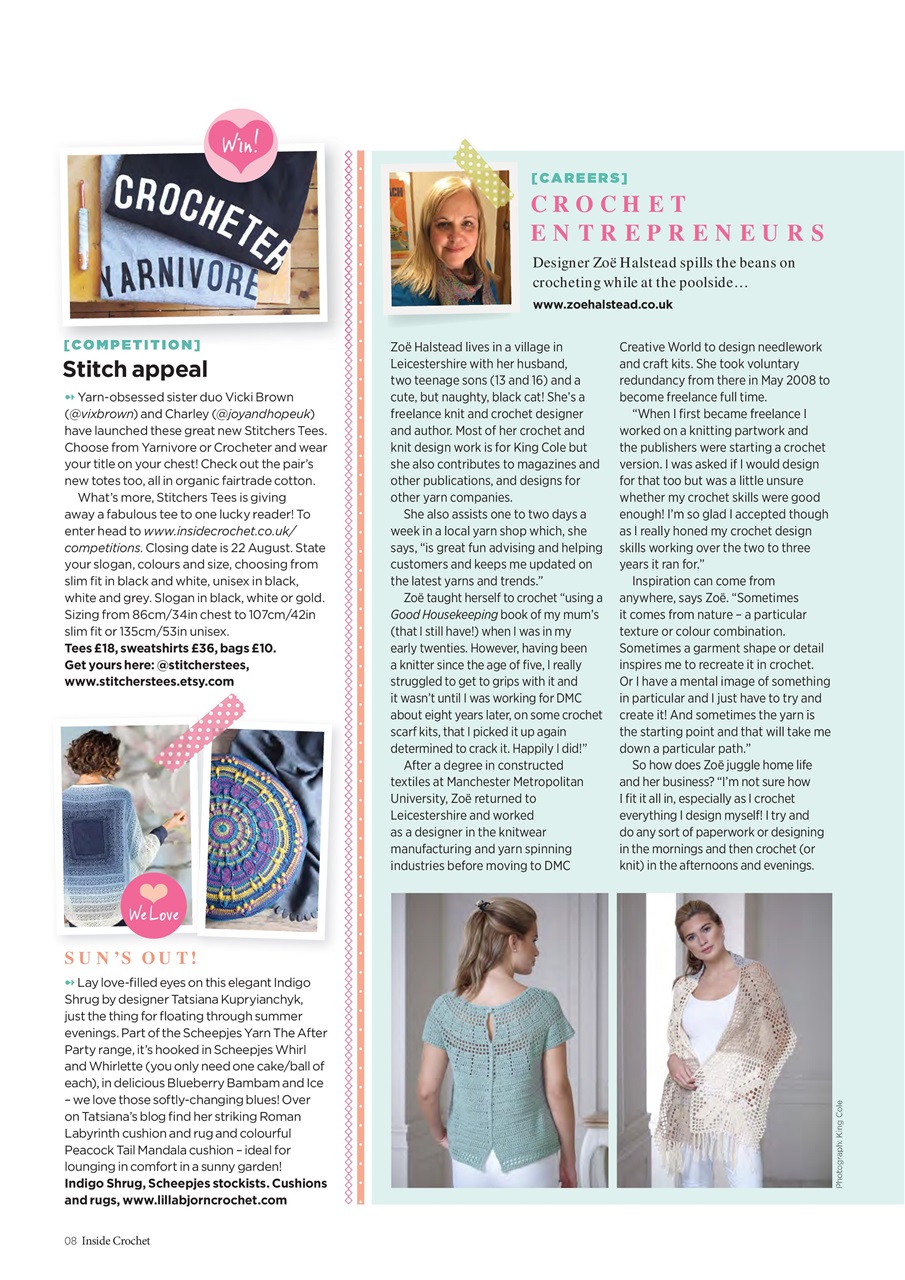 Inside Crochet Preview Pages