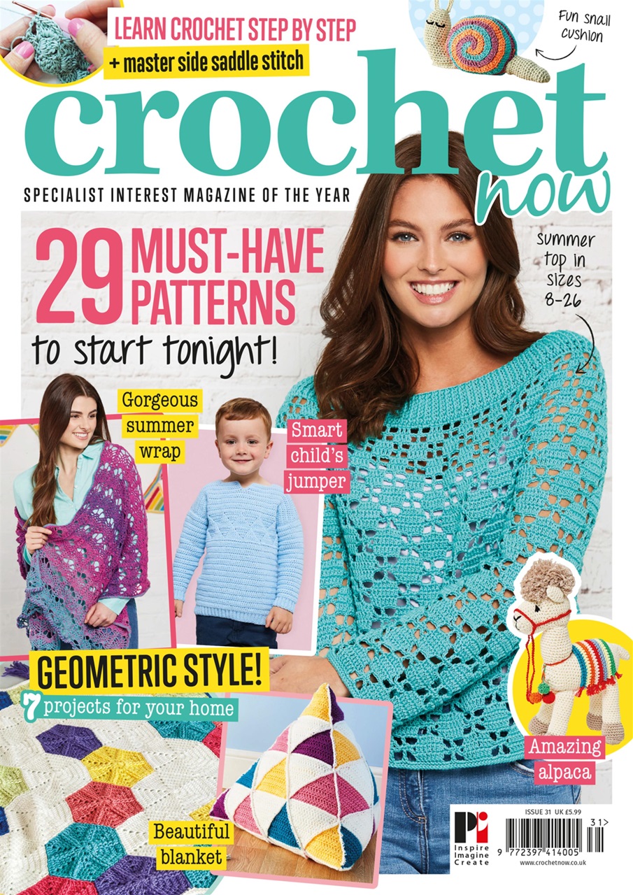 Crochet Now Magazine Preview Pages