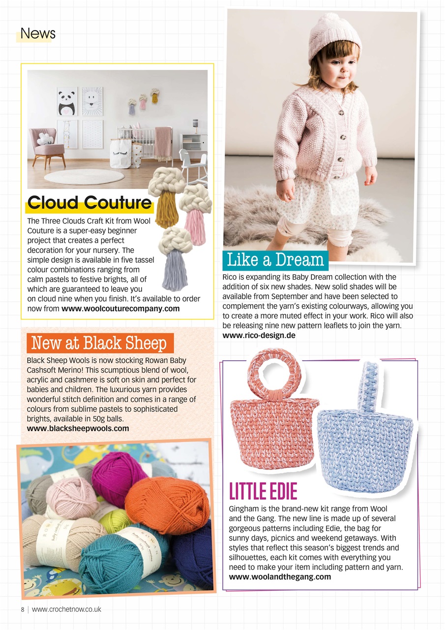 Crochet Now Magazine Preview Pages