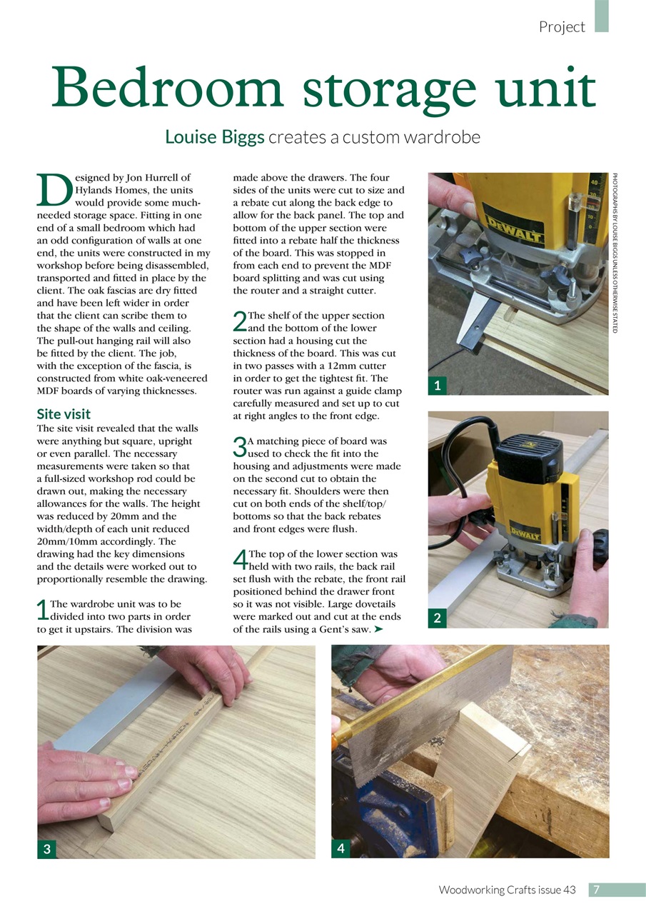 Woodworking Crafts Magazine Preview Pages