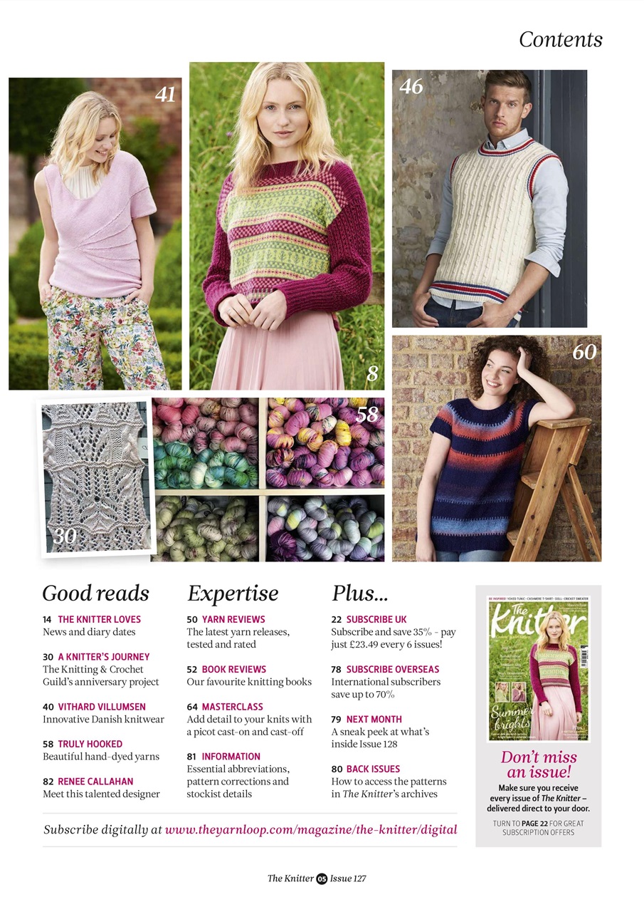 The Knitter Preview Pages