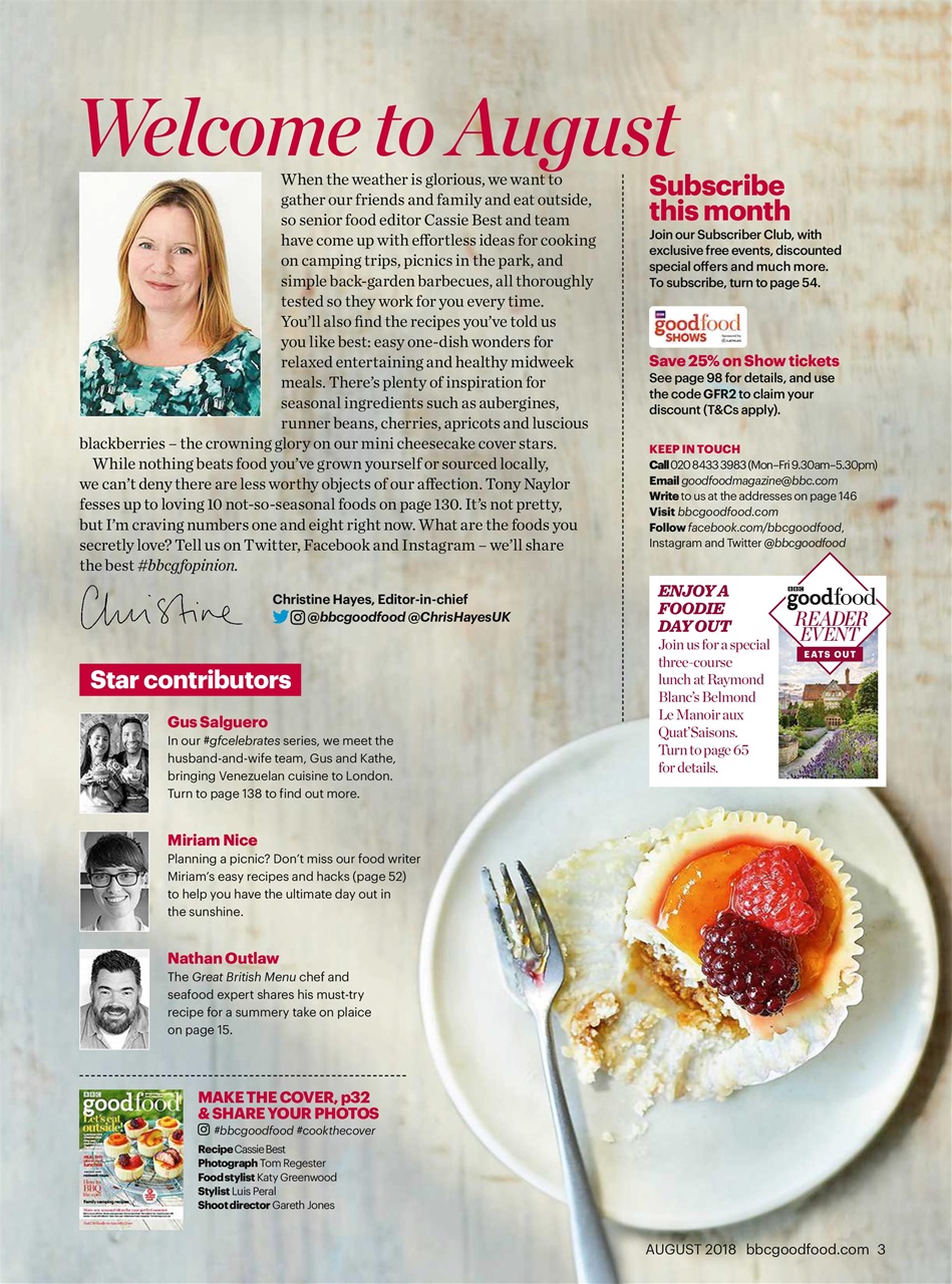 Good Food Magazine Preview Pages
