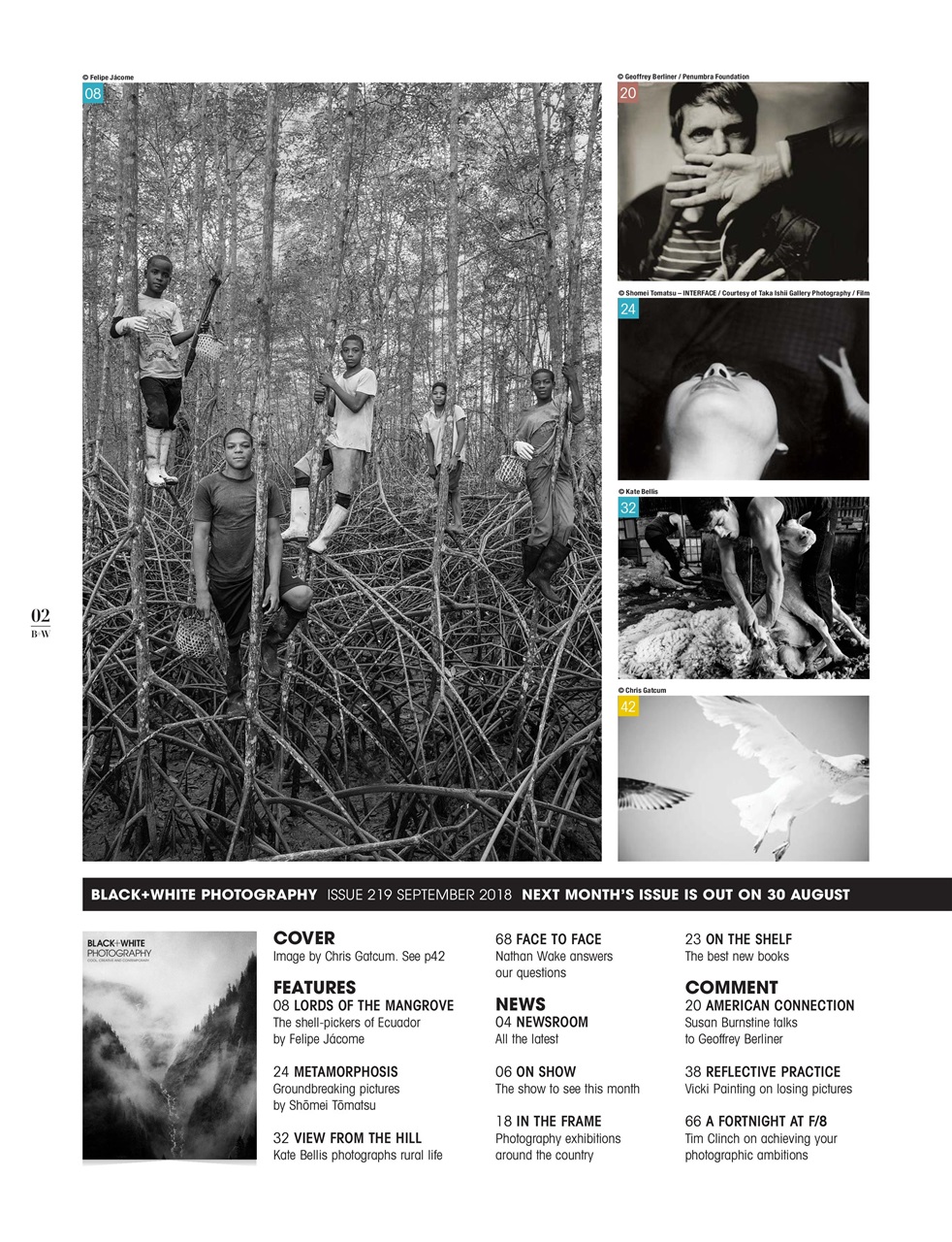 Black+White Photography Preview Pages