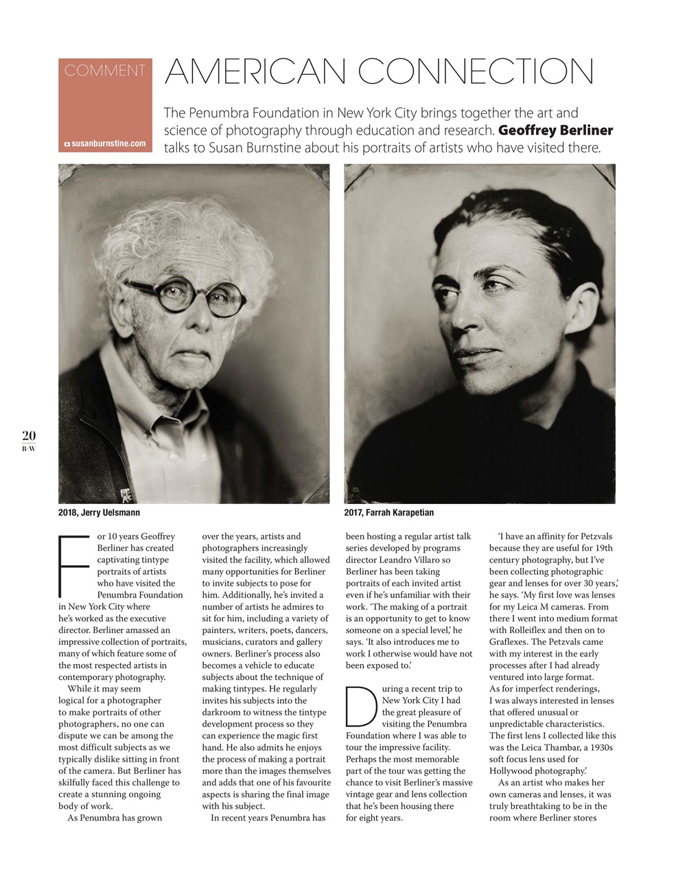 Black+White Photography Preview Pages