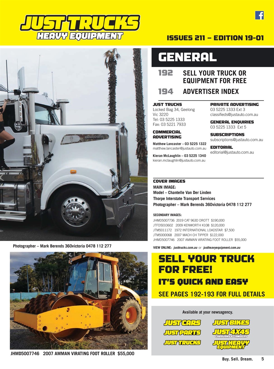 JUST TRUCKS Preview Pages