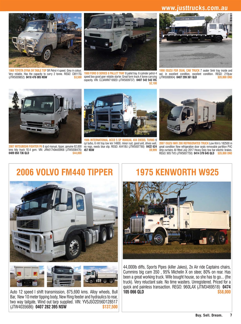 JUST TRUCKS Preview Pages