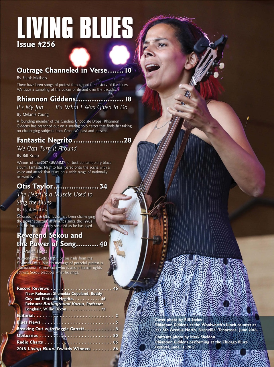 Living Blues Preview Pages