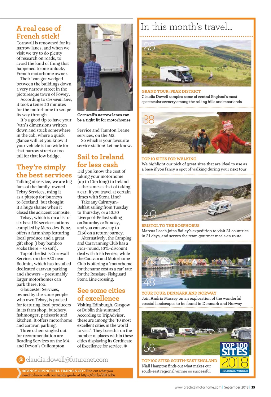 Practical Motorhome Preview Pages