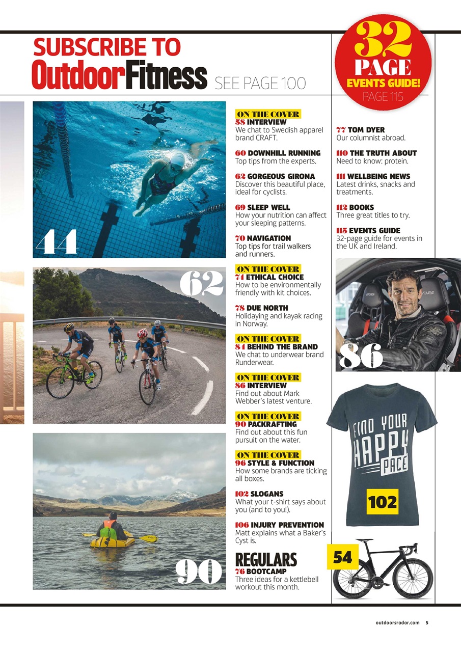 Outdoor Fitness & Adventure Preview Pages
