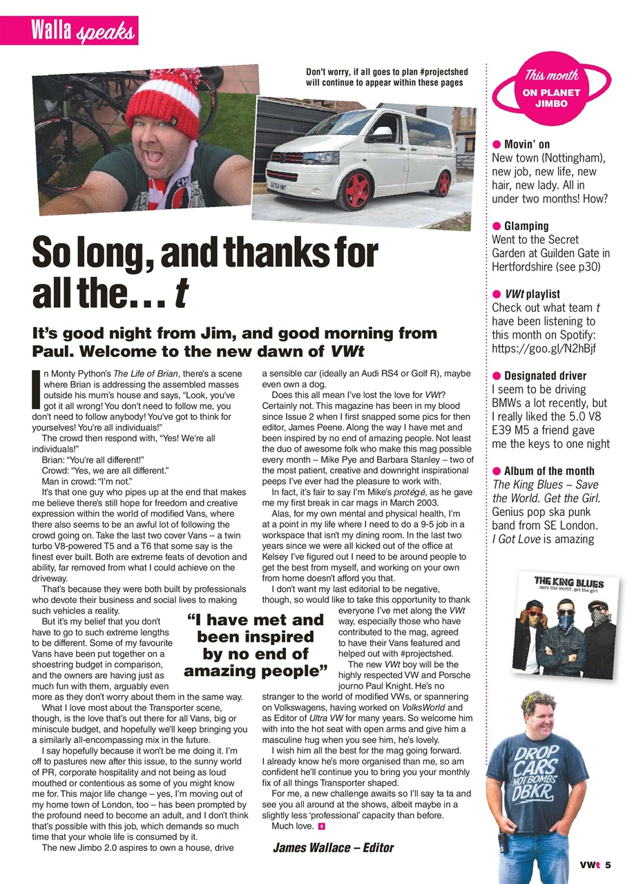 VWt Magazine Preview Pages