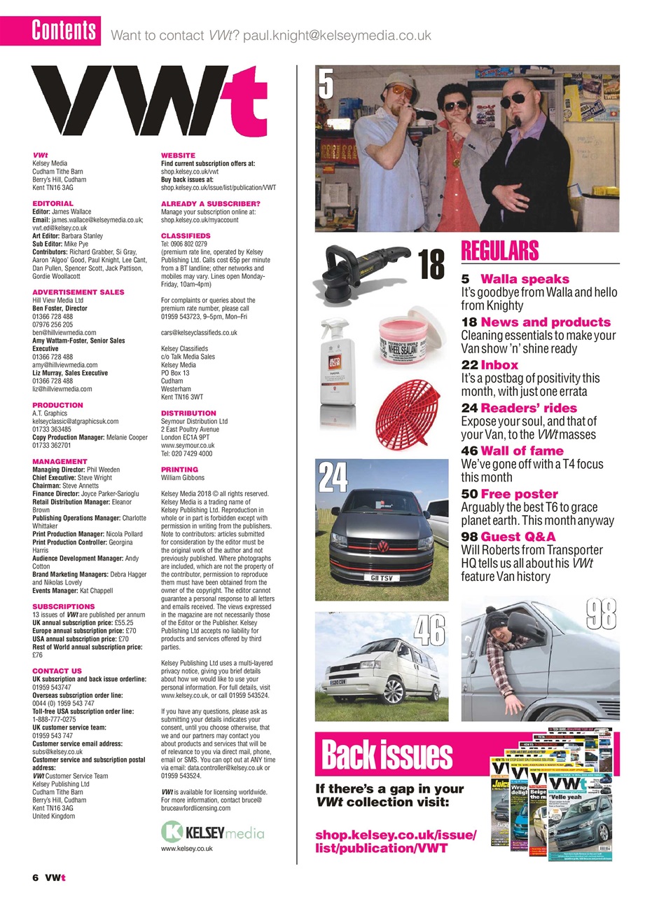 VWt Magazine Preview Pages