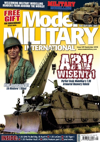 Military Modelling International Magazine issue 149 Vol48 No8
