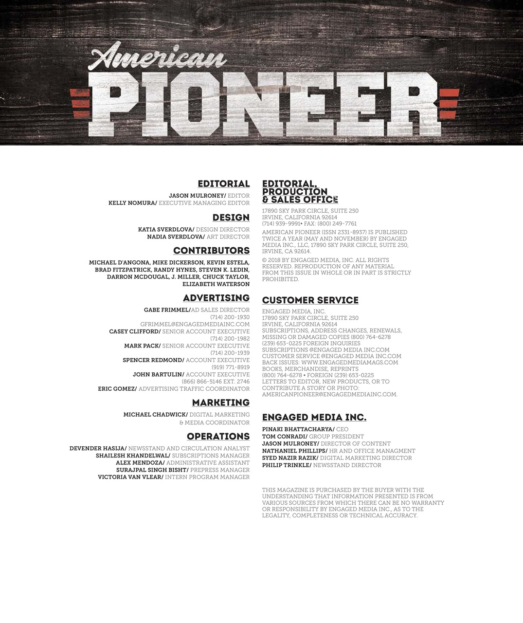 American Outdoor Guide: Boundless Preview Pages