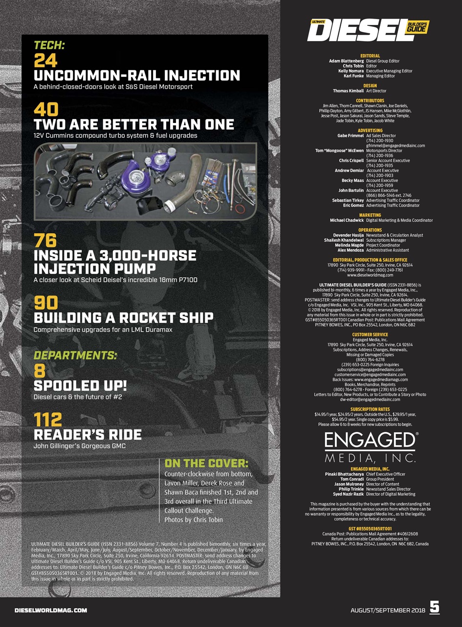 Ultimate Diesel Builders Guide Preview Pages