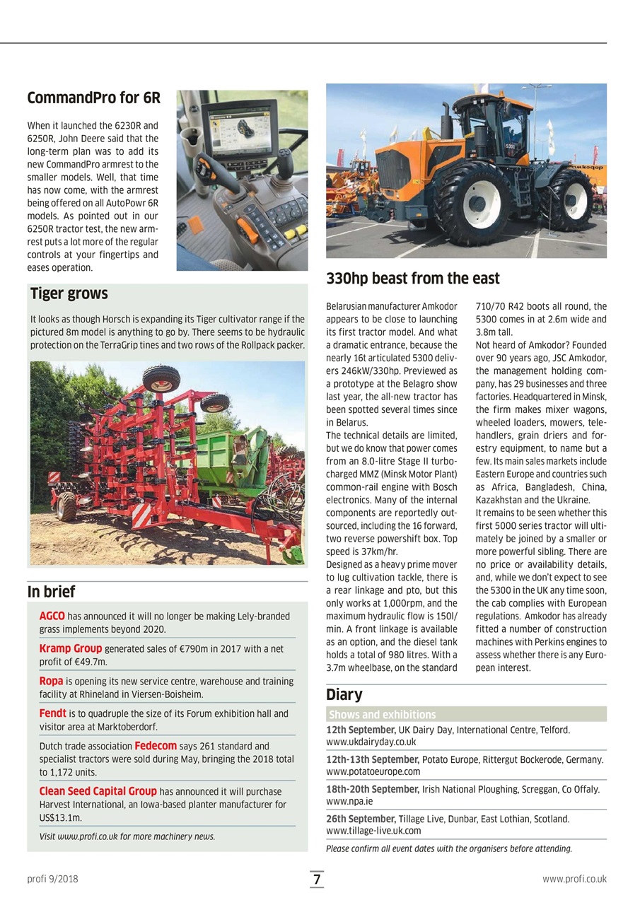 Profi International Preview Pages