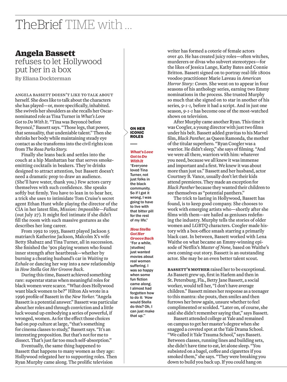 TIME Magazine Europe Preview Pages