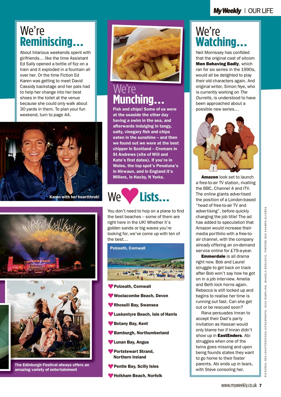 My Weekly Preview Pages