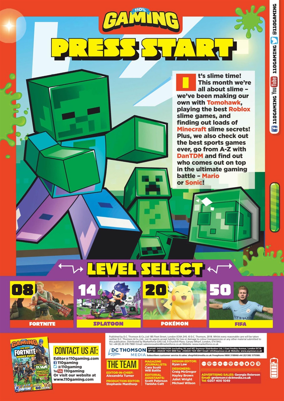 110% Gaming Preview Pages