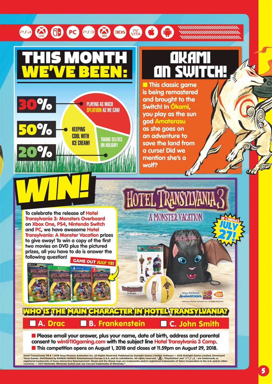 110% Gaming Preview Pages