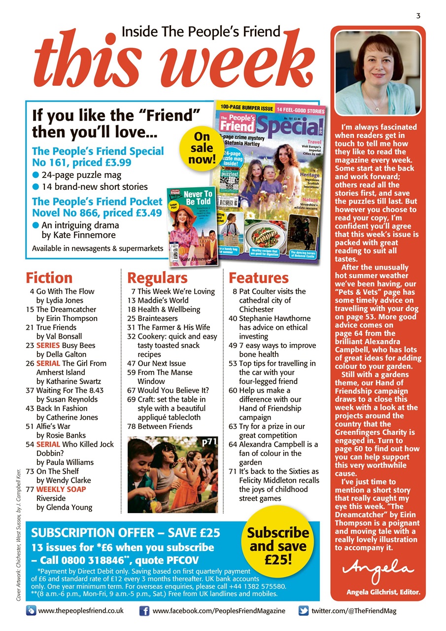 The People’s Friend Preview Pages