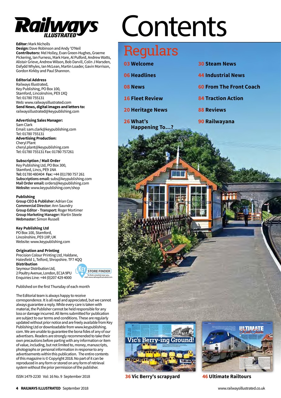 Railways Illustrated Preview Pages