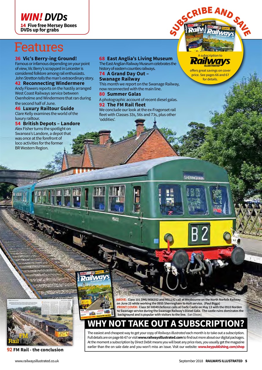 Railways Illustrated Preview Pages