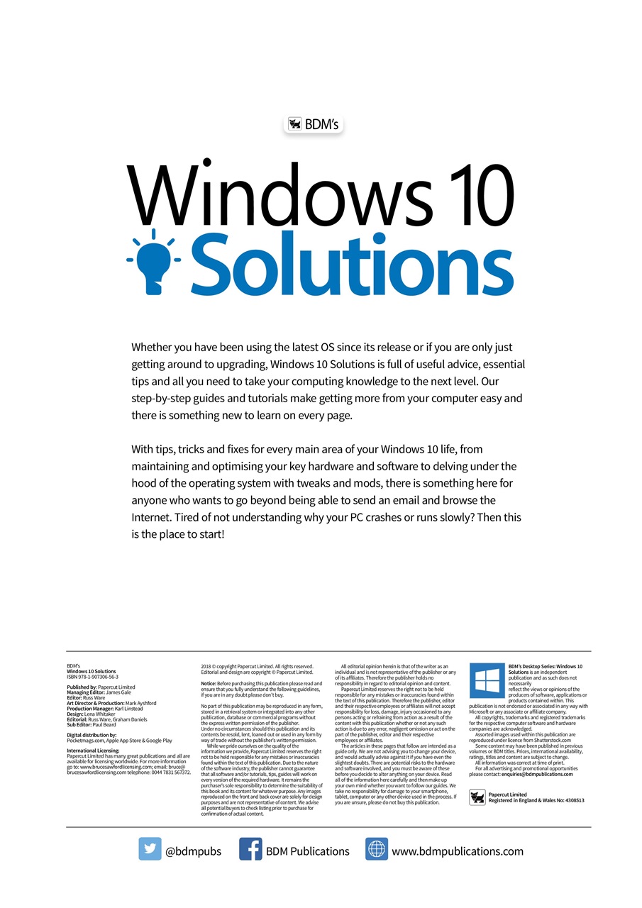 Windows User Preview Pages
