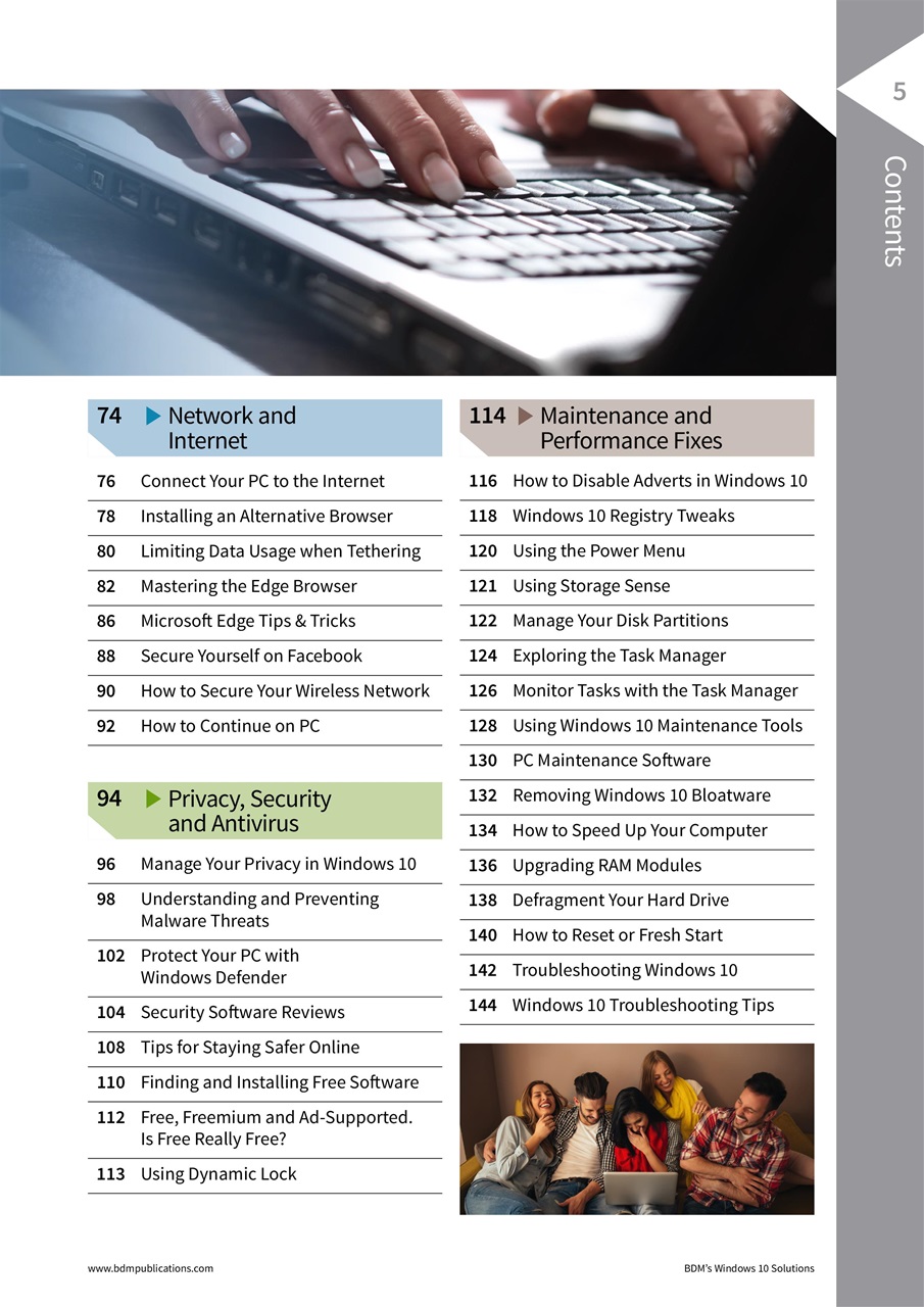 Windows User Preview Pages
