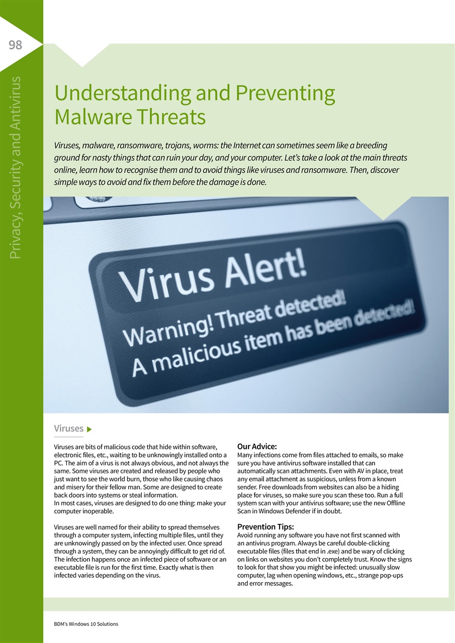Windows User Preview Pages