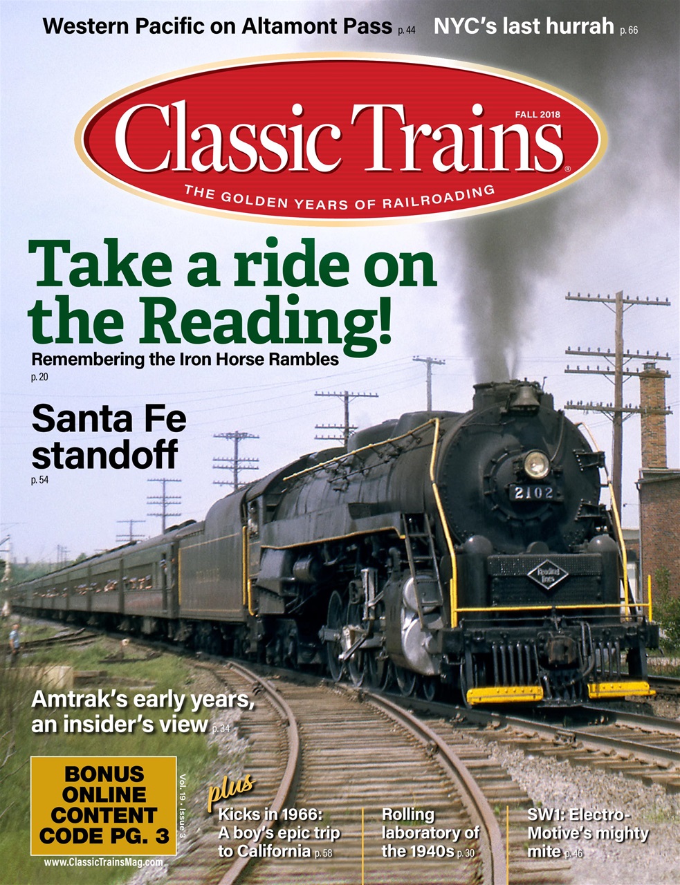 Classic Trains Preview Pages