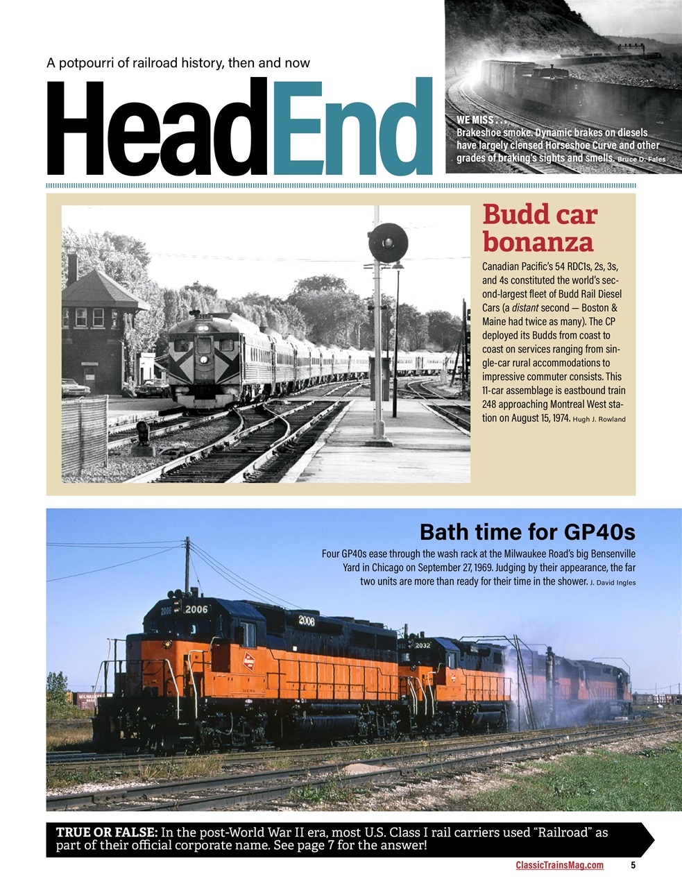 Classic Trains Preview Pages