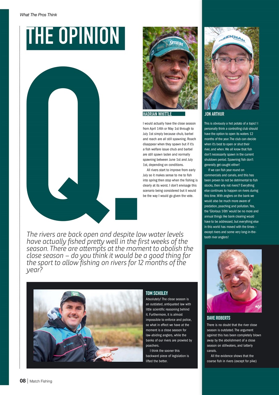 Match Fishing Preview Pages