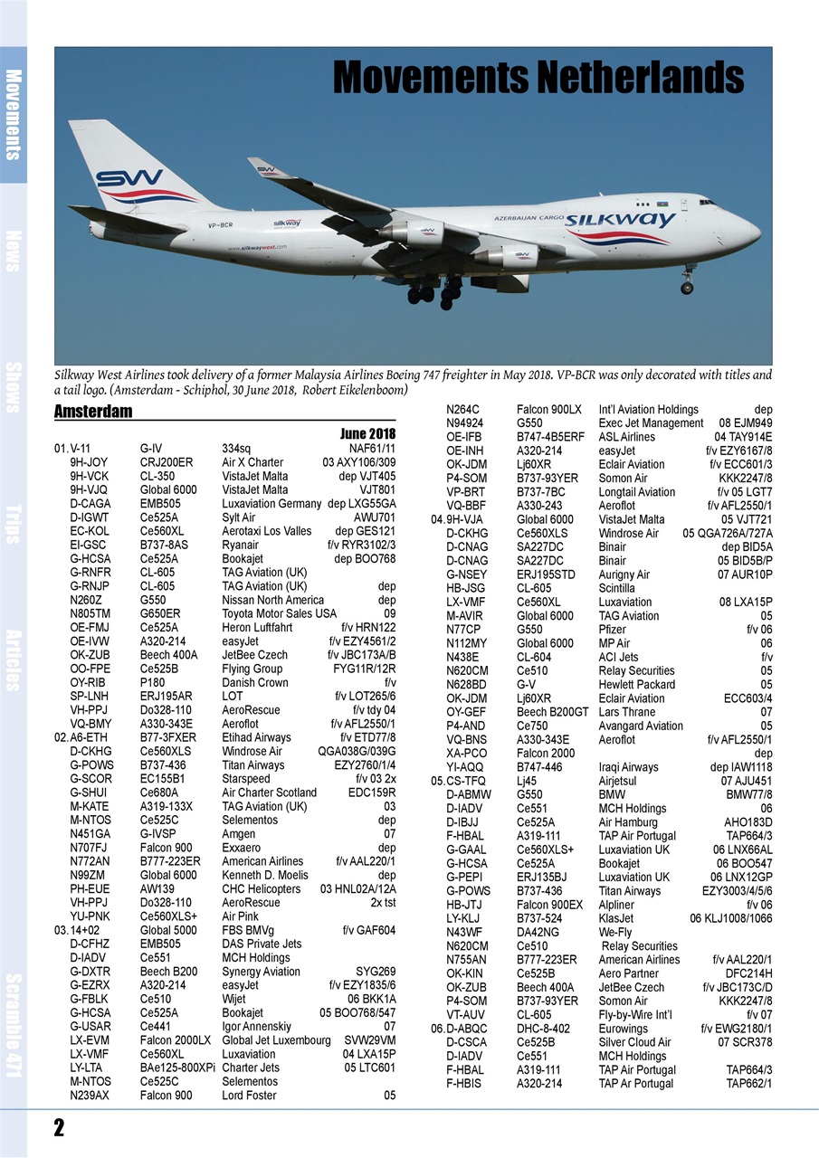 Scramble Magazine Preview Pages