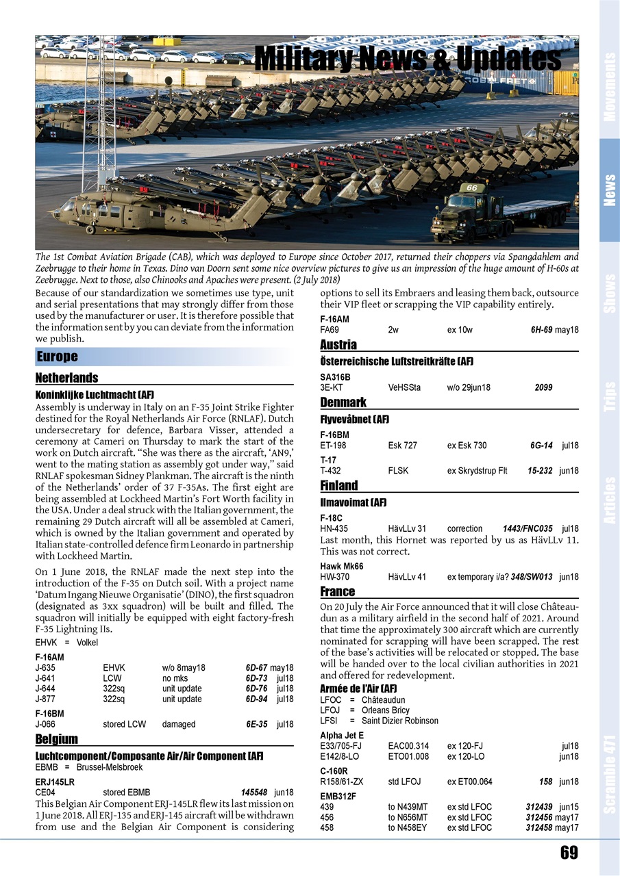 Scramble Magazine Preview Pages